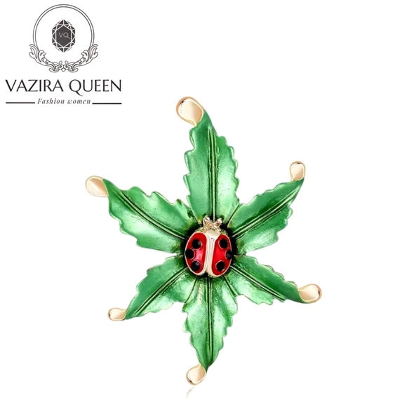 VQ Ladybug Brooch - Picture 1 of 7